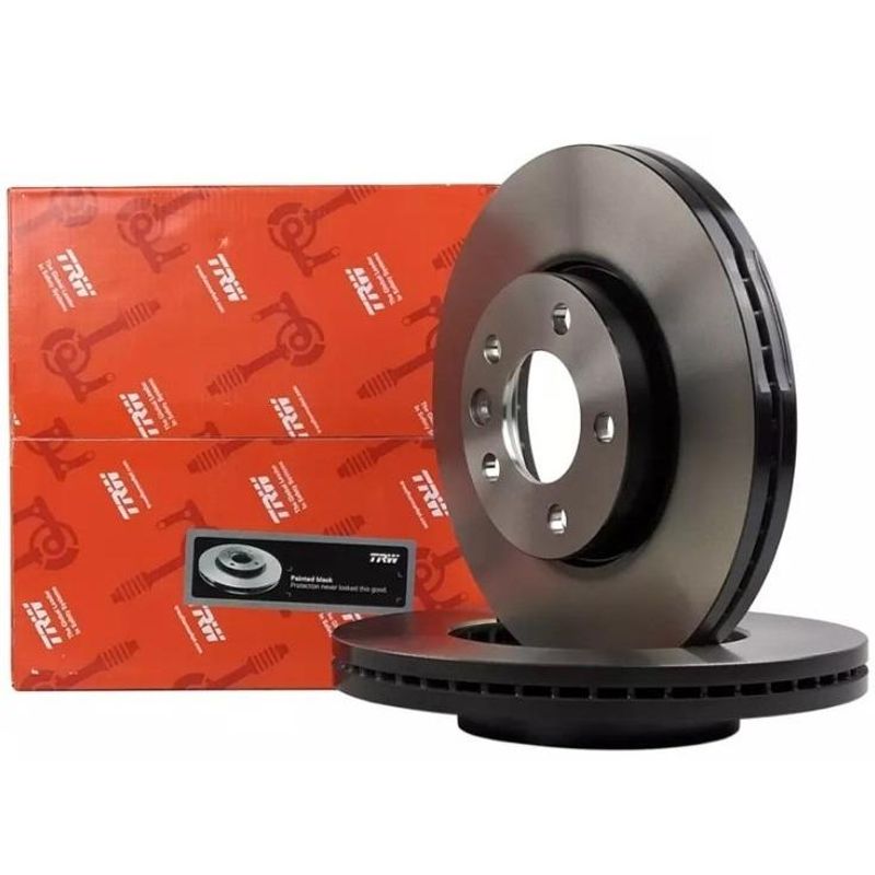 Bremseskiver framaksel sett VW T5/T6